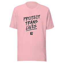 Load image into Gallery viewer, Protect Trans Lives gender neutral t-shirt
