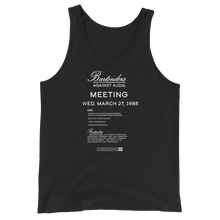 Load image into Gallery viewer, Archive 82: Bartenders Against AIDS Gender Neutral Tank Top