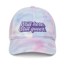 Load image into Gallery viewer, Pride Still Here Tie Dye Hat
