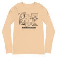 Load image into Gallery viewer, World AIDS Day, Tarot Reading Gender Neutral Long Sleeve Tee