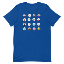 Load image into Gallery viewer, Pride Button Collection Short-Sleeve Gender Neutral T-Shirt