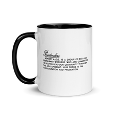 Load image into Gallery viewer, Archive 82: Bartenders Against AIDS Mug with Color Inside