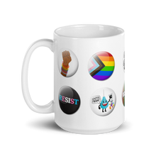 Load image into Gallery viewer, Pride Button Collection mug