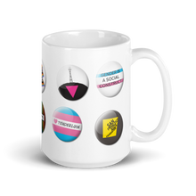 Load image into Gallery viewer, Pride Button Collection mug