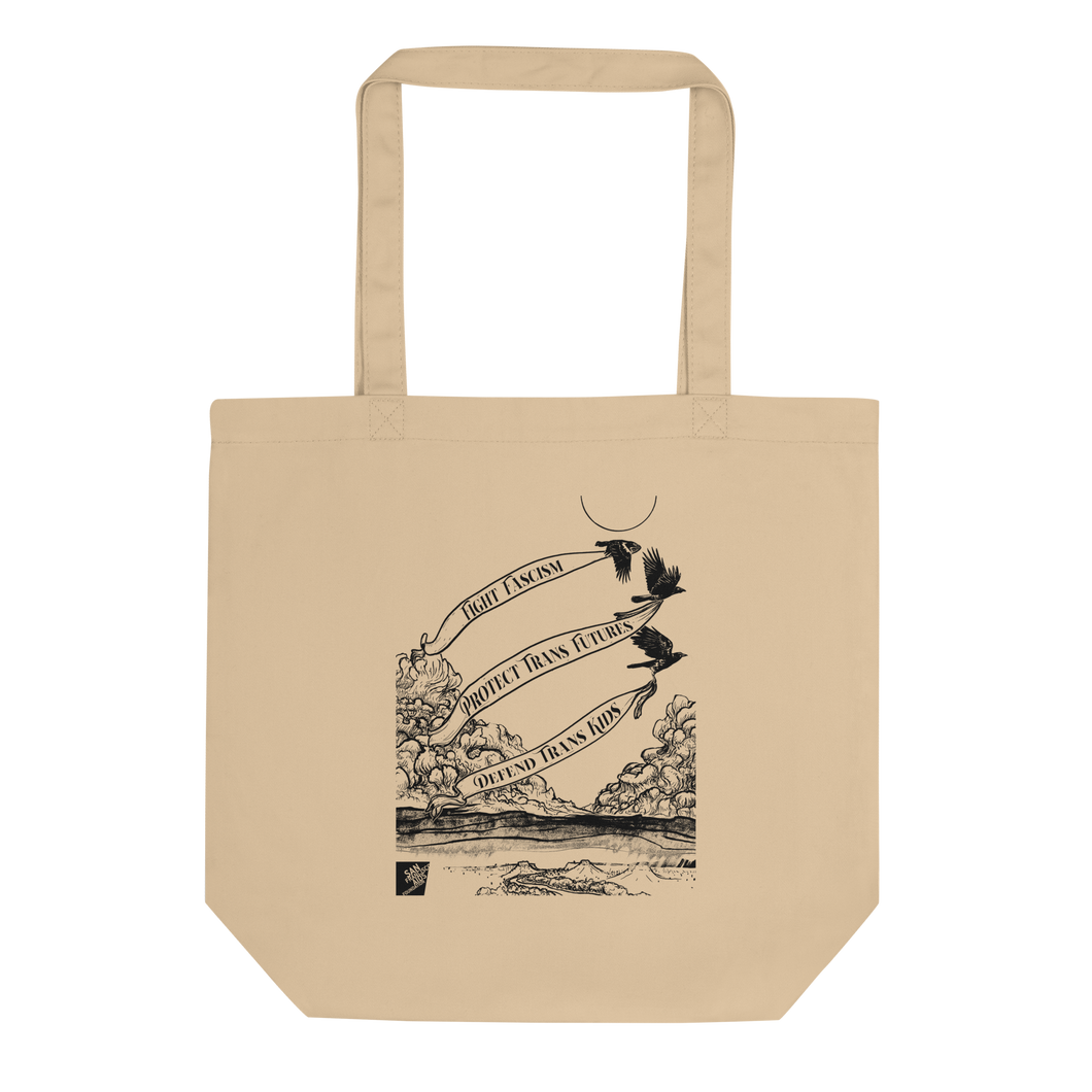 Protect Trans Futures by Annie Danger: Eco Tote Bag