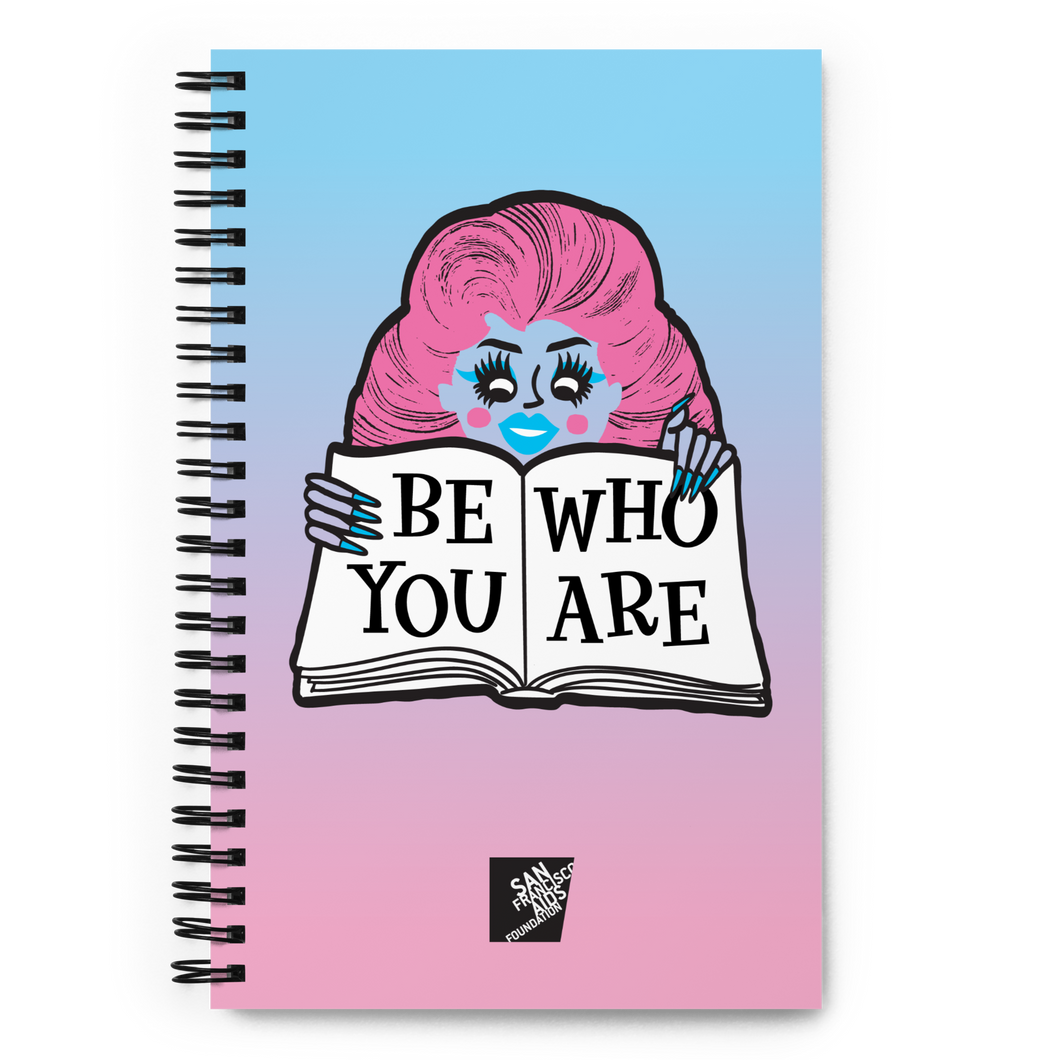 Drag Storytime spiral notebook