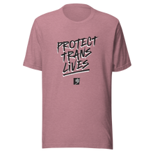 Load image into Gallery viewer, Protect Trans Lives gender neutral t-shirt

