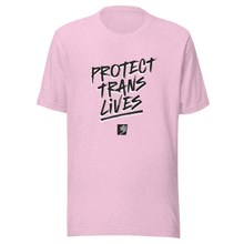 Load image into Gallery viewer, Protect Trans Lives gender neutral t-shirt
