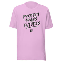 Load image into Gallery viewer, Protect Trans Futures gender neutral t-shirt
