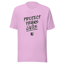 Load image into Gallery viewer, Protect Trans Lives gender neutral t-shirt
