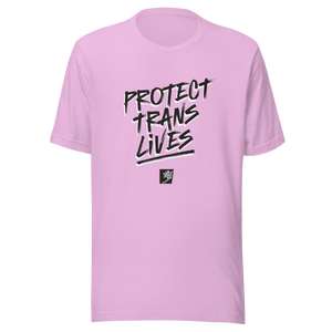 Protect Trans Lives gender neutral t-shirt