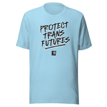 Load image into Gallery viewer, Protect Trans Futures gender neutral t-shirt
