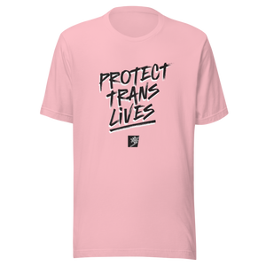 Protect Trans Lives gender neutral t-shirt