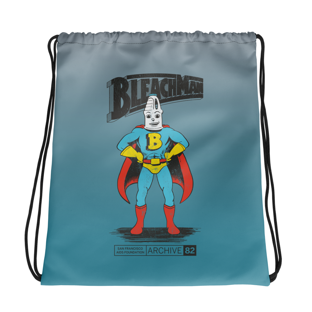 Archive 82: Bleachman Drawstring bag