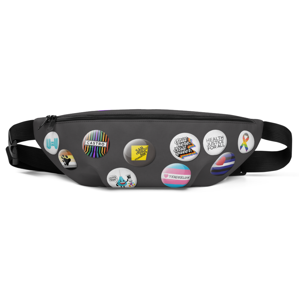 Pride Button Collection Fanny Pack