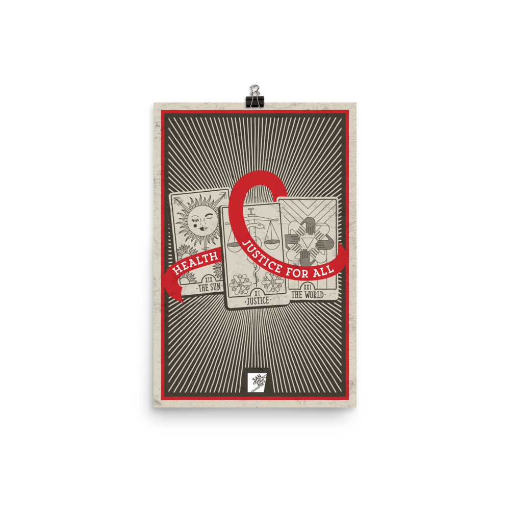 World AIDS Day, Tarot Reading 12x18 Poster