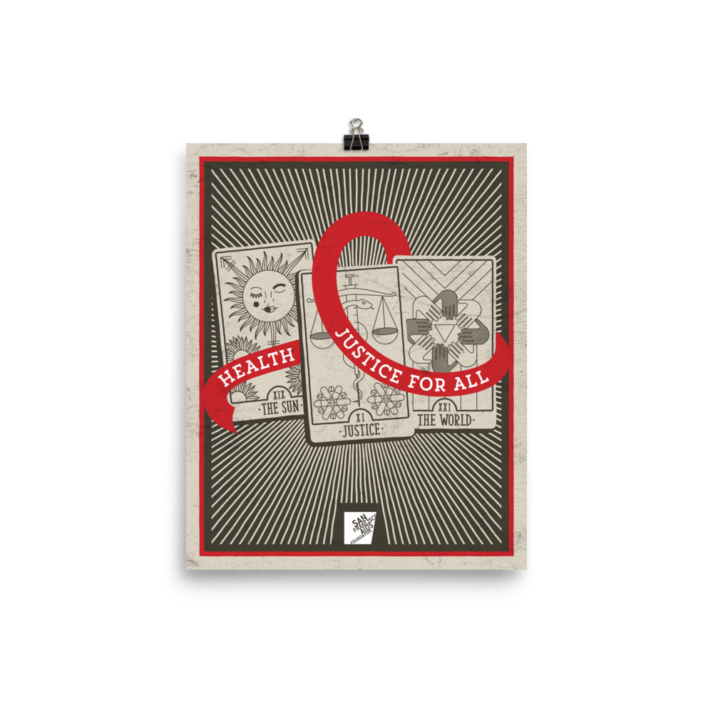 World AIDS Day, Tarot Reading 8x10 Poster