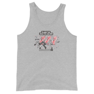 Archive 82: Dancing Condoms Gender Neutral Tank Top