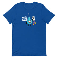 Load image into Gallery viewer, Pride with Rainbow Lube Douchie: Gender Neutral T-Shirt
