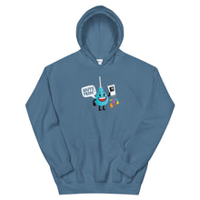 Load image into Gallery viewer, Pride with Rainbow Lube Douchie: Gender Neutral Hoodie
