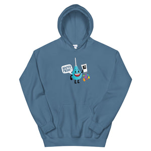 Pride with Rainbow Lube Douchie: Gender Neutral Hoodie