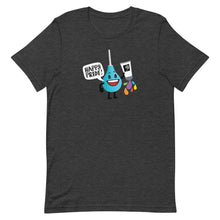 Load image into Gallery viewer, Pride with Rainbow Lube Douchie: Gender Neutral T-Shirt
