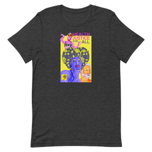 World AIDS Day 2020, Health Justice for All Short-Sleeve Gender Neutral T-Shirt