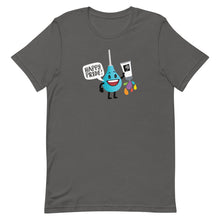Load image into Gallery viewer, Pride with Rainbow Lube Douchie: Gender Neutral T-Shirt
