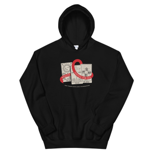 World AIDS Day, Tarot Reading + AIDS Awareness Ribbon Gender Neutral Hoodie