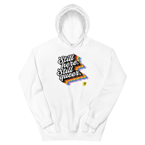 Pride Still Here Rainbow Gender Neutral Hoodie