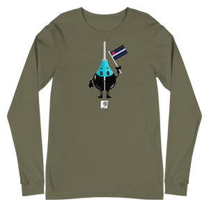 Latex Douchie Gender Neutra Long Sleeve Tee
