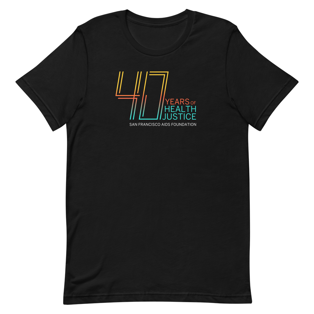 40th Anniversary Gender Neutral T-Shirt