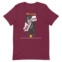 Load image into Gallery viewer, California Loves Harm Reduction Gender Neutral T-shirt
