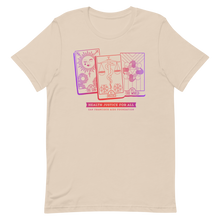 Load image into Gallery viewer, World AIDS Day, Radiant Tarot Reading Gender Neutral T-Shirt

