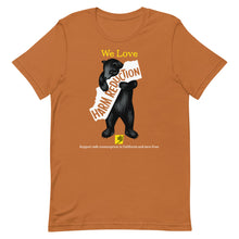 Load image into Gallery viewer, California Loves Harm Reduction Gender Neutral T-shirt
