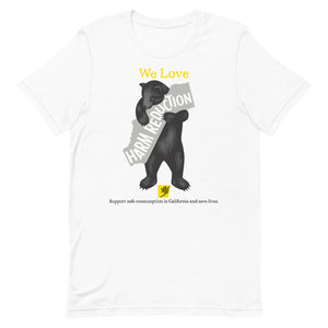 California Loves Harm Reduction Gender Neutral T-shirt